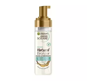 GARNIER AMBRE SOLAIRE NATURAL BRONZER FOAM SELF-TANNING 200ML