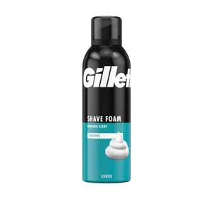 GILLETTE SHAVING FOAM FOR SENSITIVE SKIN 200ML