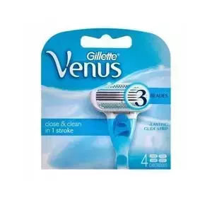 GILLETTE VENUS RAZOR BLADE REFILLS 4 PCS