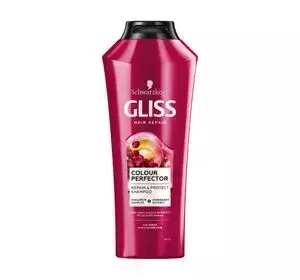 GLISS COLOR PERFECTOR REPAIR & PROTECT SHAMPOO FOR DYED AND BLEACHED HAIR SHAMPOO 400ML