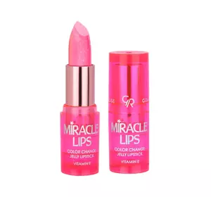 GOLDEN ROSE MIRACLE LIPS COLOUR CHANGE JELLY LIPSTICK 101 BERRY PINK 3.7G