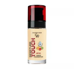 GOLDEN ROSE MOISTURE TOUCH MOISTURIZING FACE FOUNDATION SPF20 101 30ML