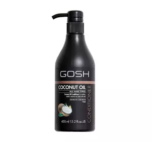 GOSH COCONUT OIL VEGAN HAIR CONDITIONER 450ML