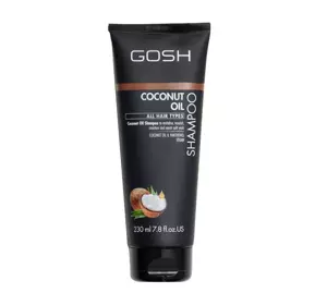 GOSH COCONUT OIL VEGAN SHAMPOO FOR HAIR WITH SPLIT ENDS 230ML