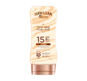 HAWAIIAN TROPIC HYDRATION PROTECTIVE LOTION SPF15 180ML