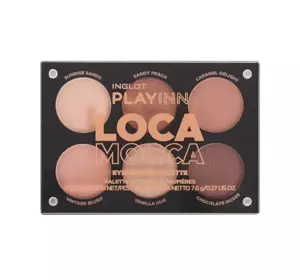 INGLOT PLAYINN EYESHADOW PALETTE LOCA MOCCA 7.6G