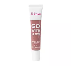 INGLOT PLAYINN GO WITH GLOW LIP GLOSS 23 GO WITH PINK 10ML