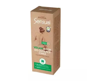 JOANNA SENSUAL VEGAN BODY EPILATION CREAM 100G