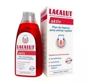 LACALUT AKTIV LIQUID MOUTHWASH 300ML