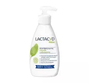 LACTACYD FRESH REFRESHING INTIMATE HYGIENE GEL WITH A PUMP 200ML