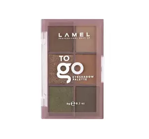 LAMEL TO GO COMPACT EYESHADOW PALETTE 403 6G