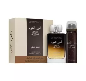 LATTAFA AMEER AL OUDH EAU DE PARFUM SPRAY 100ML + DEODORANT 50ML