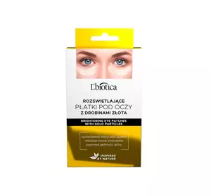 L'BIOTICA BRIGHTENING EYE PATCHES 3 X 2 PIECES