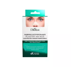 L'BIOTICA DEEP CLEANSING NOSE PATCHES 3 PCS