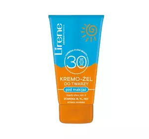 LIRENE FACE CREAM-GEL MAKE-UP BASE SPF 30 50ML