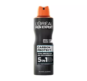 LOREAL MEN EXPERT CARBON PROTECT 5IN1 ANTIPERSPIRANT SPRAY 250ML