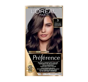 LOREAL RECITAL PREFERENCE PERMANENT HAIR DYE B 3.0