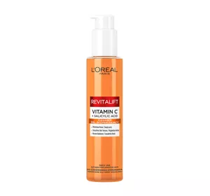 LOREAL REVITALIFT FACE CLEANSER WITH VITAMIN C AND SALICYLIC ACID 150ML