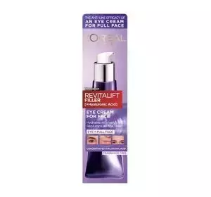 LOREAL REVITALIFT FILLER EYE CREAM FOR FACE 30ML