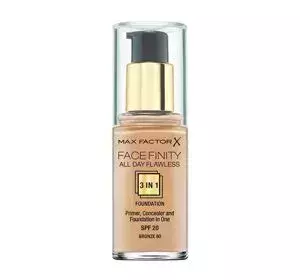 MAX FACTOR FACEFINITY 3IN1 FOUNDATION 80 BRONZE 30ML