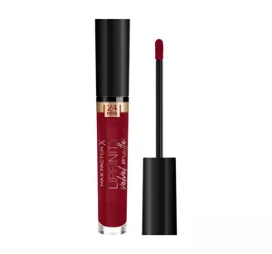 MAX FACTOR LIPFINITY VELVET MATTE LIPSTICK 90 RED ALLURE 3.5ML