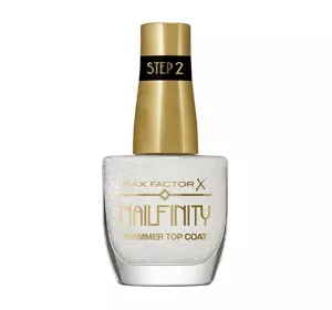 MAX FACTOR NAILFINITY SHIMMER TOP COAT 102 STARRY VEIL 12ML