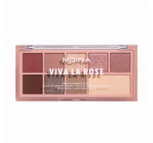 MOIRA ON THE GO EYESHADOW PALETTE 04 VIVA LA ROSE 10G