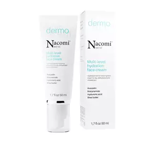 NACOMI NEXT LEVEL DERMO MULTI-LEVEL HYDRATION FACE CREAM 50ML