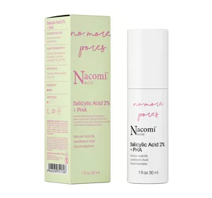 NACOMI NEXT LEVEL FACE SERUM SALICYLIC ACID 2% + PHA 30ML