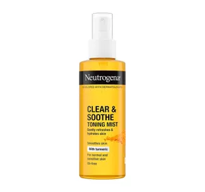 NEUTROGENA CLEAR AND SOOTHE TONING MIST 125ML