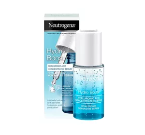 NEUTROGENA HYDRO BOOST CONCENTRATED SERUM WITH HYALURONIC ACID 15ML