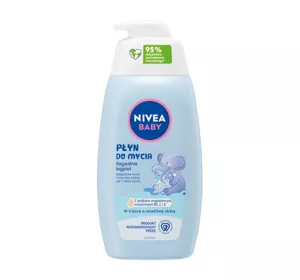 NIVEA BABY BODY & BATH LIQUID WITH PUMP 450ML