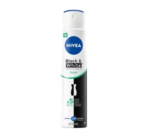 NIVEA BLACK & WHITE INVISIBLE FRESH ANTIPERSPIRANT FOR WOMEN SPRAY 250ML