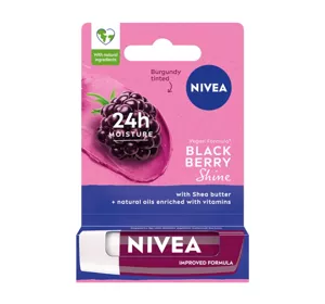 NIVEA CARE LIPSTICK BLACKBERRY SHINE 4.8G