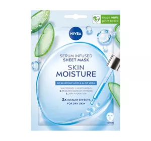 NIVEA SKIN MOISTURE MOISTURIZING SHEET MASK