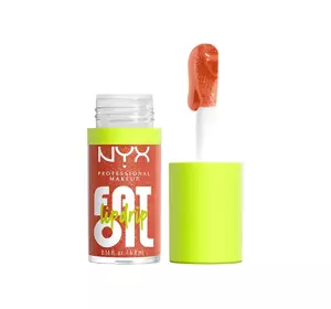 NYX PROFESSIONAL MAKEUP FAT OIL LIP GLOSS 06 FOLLOW BACK 4.8ML