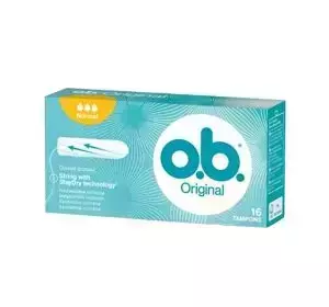 O.B. ORIGINAL TAMPONS NORMAL 16 PIECES