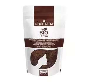 ORIENTANA NATURAL HERBAL DYE HENNA DARK CHOCOLATE 100G