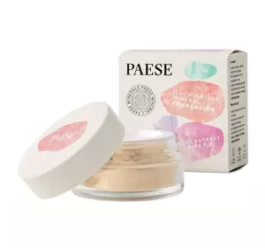 PAESE MINERALS ILLUMINATING MINERAL FOUNDATION 201W BEIGE 7G