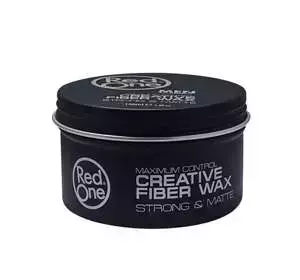 RED ONE MAXIMUM CONTROL CREATIVE FIBER WAX STRONG & MATTE 100ML