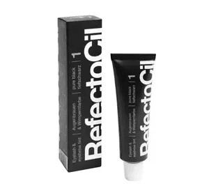 REFECTOCIL TINT FOR EYEBROWS AND EYELASHES 1.0 BLACK