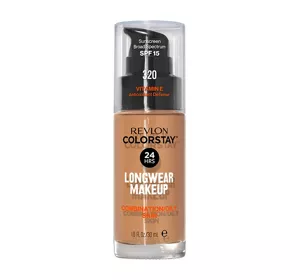 REVLON COLORSTAY FOUNDATION WITH VITAMIN E FOR OILY SKIN 320 TRUE BEIGE 30ML