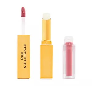 REVOLUTION PRO SUPREME STAY 24H LIP DUO LIP COLOR 2IN1 SECLUSION 1ML + 1.5G