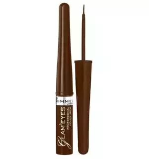 RIMMEL GLAM EYES LIQUID EYLINER BROWN