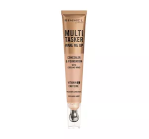 Rimmel Multi-Tasker Wake Me Up Concealer and Foundation 2in1 025 Rose Ivory 20ml