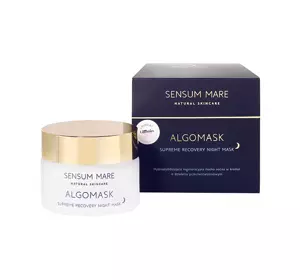 SENSUM MARE ALGOMASK SUPREME RECOVERY NIGHT MASK ANTI AGE FACE MASK CREAM NIGHT 50ML