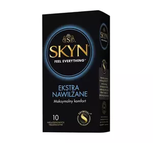 SKYN EXTRA LUBE NON-LATEX CONDOMS 10 PCS