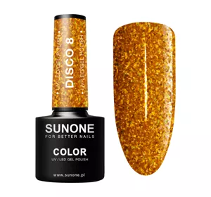 SUNONE COLOUR UV/LED GEL POLISH DISCO 8 5G