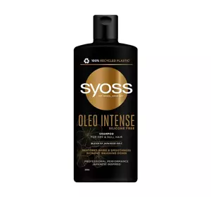 SYOSS OLEO INTENSE SHAMPOO FOR DRY AND DULL HAIR 440ML