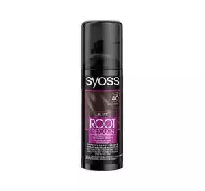 SYOSS ROOT RETOUCHER TEMPORARY RETOUCH COLOUR KIT BLACK 120ML